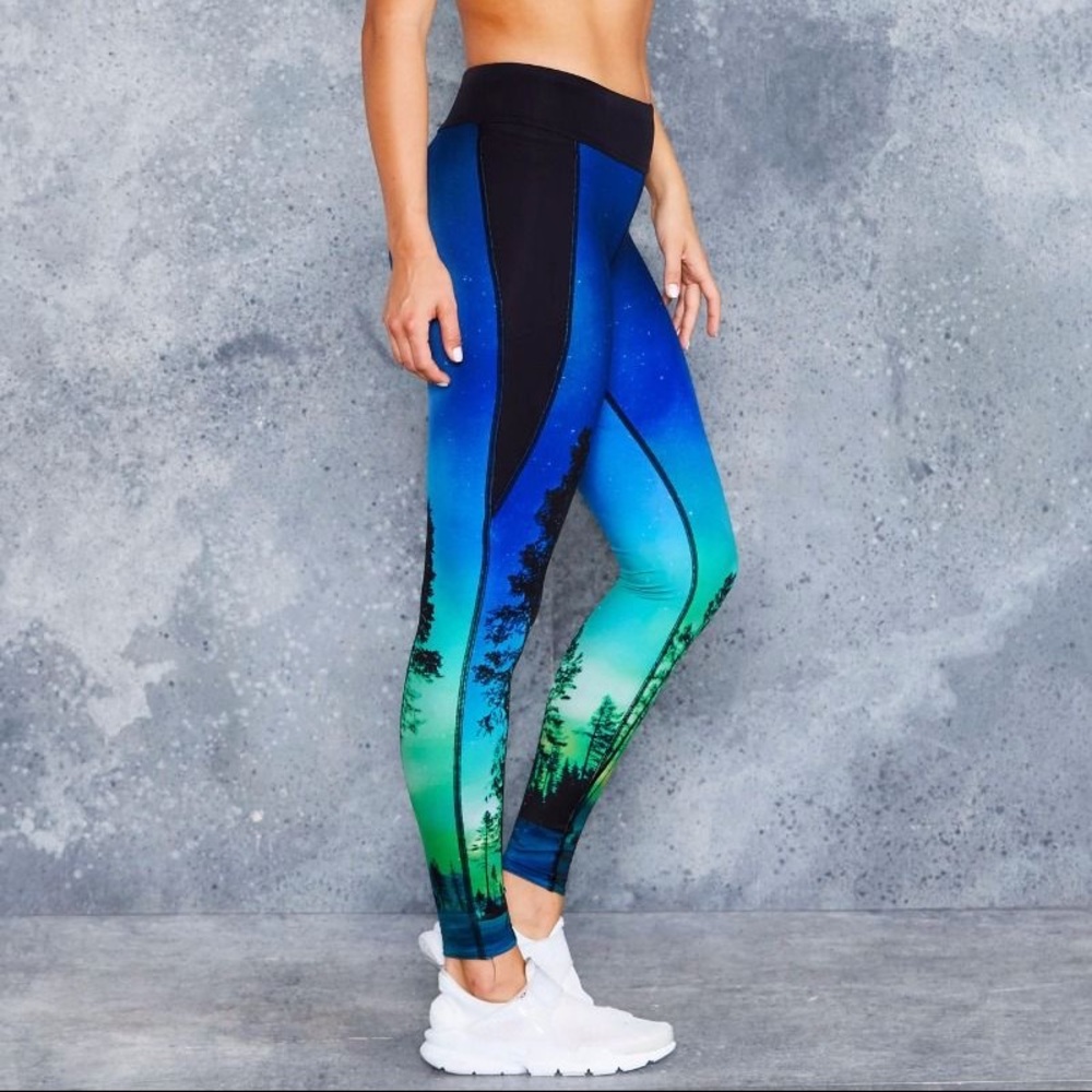 BlackMilk Aurora Skye Ninja Athletic Pants S - Picture 8 of 10